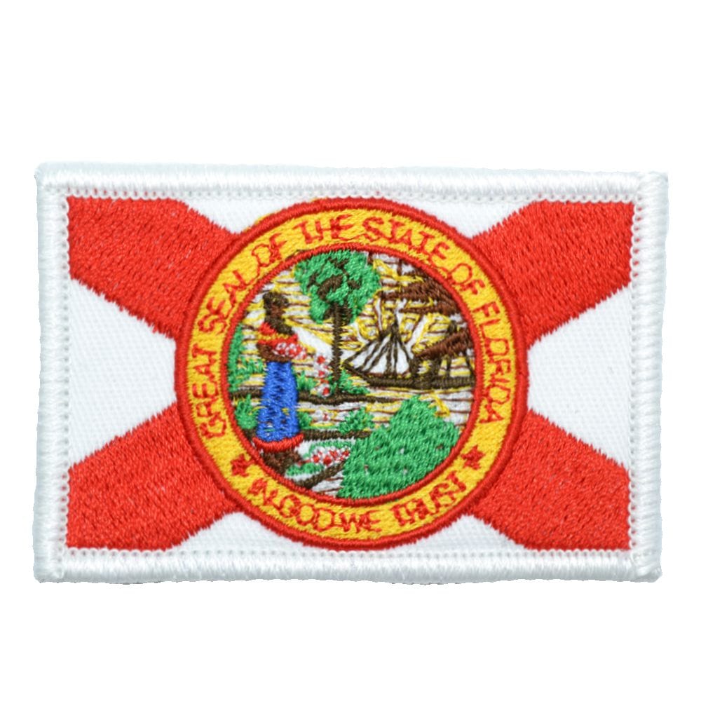 Tactical Gear Junkie Patches Full Color Florida State Flag - 2x3 Patch