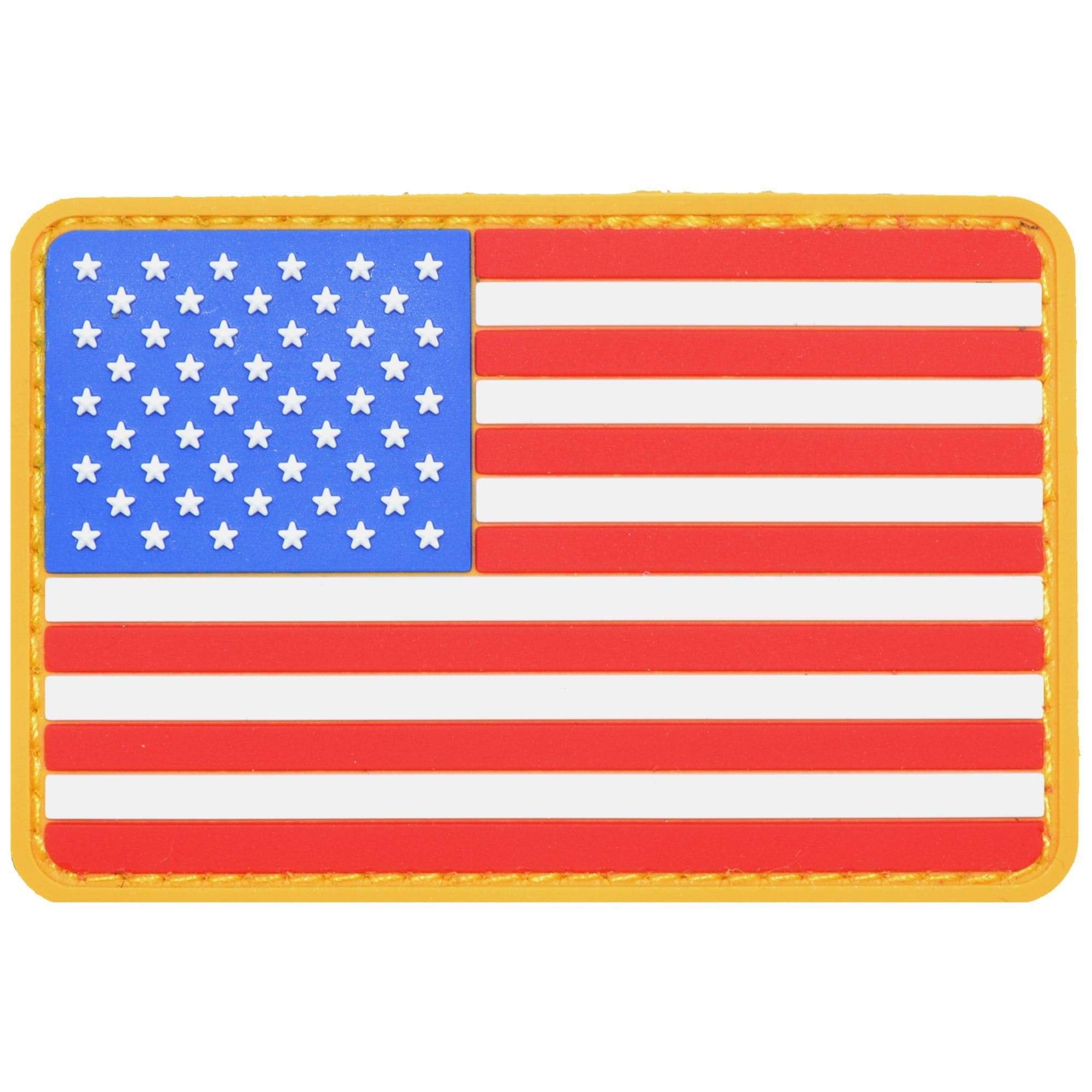 Tactical Gear Junkie Patches US Flag Full Color - 2x3 PVC Patch
