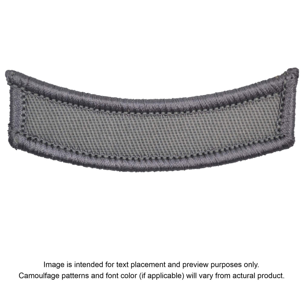 Custom Text Military Rocker Patch