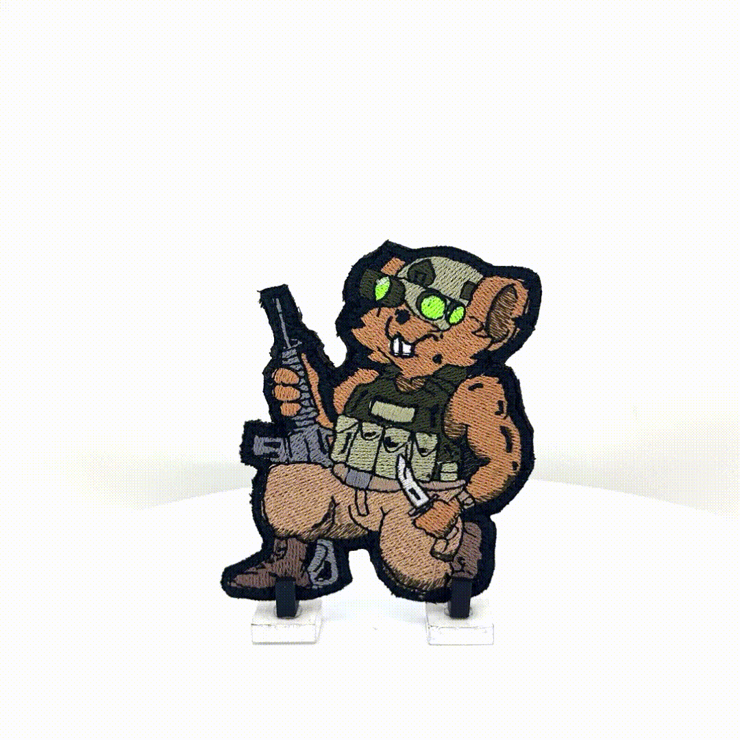 Tactical Gear Junkie Patches Tactical Groundhog - 3.25 inch Patch