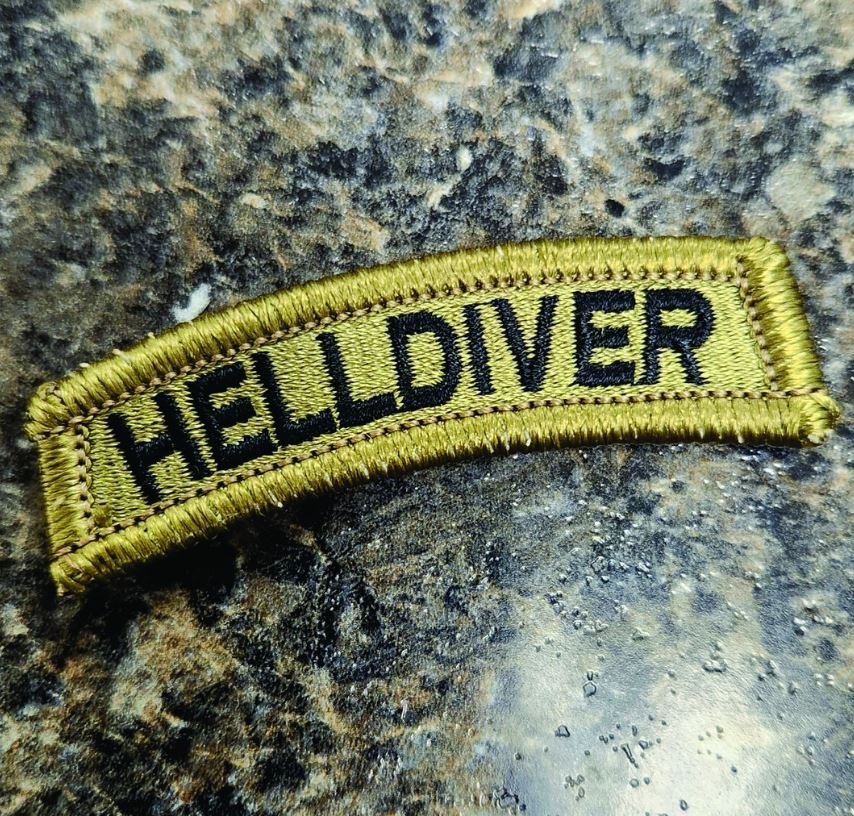 Helldiver - Fully Embroidered OCP/Black - Tab