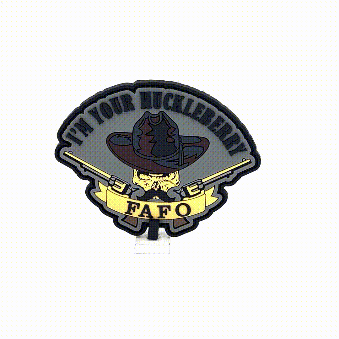 Tactical Gear Junkie Patches FAFO I'm Your Huckleberry - PVC Patch