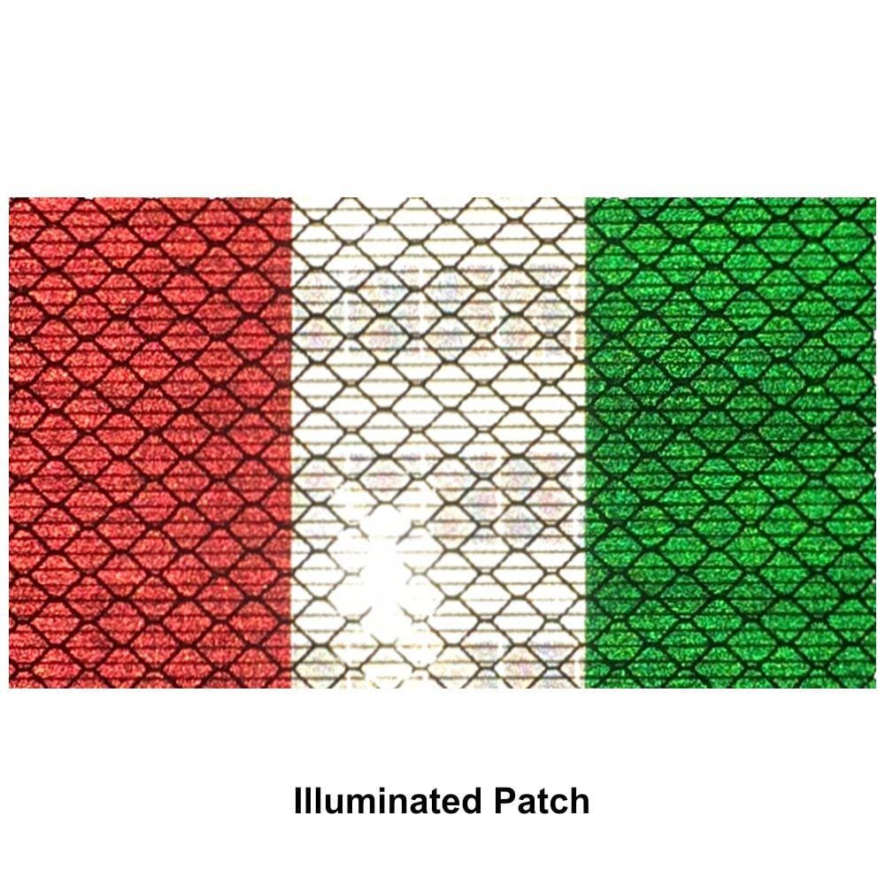 Tactical Gear Junkie Patches Reflective Italy Flag - 2x3.5 Patch