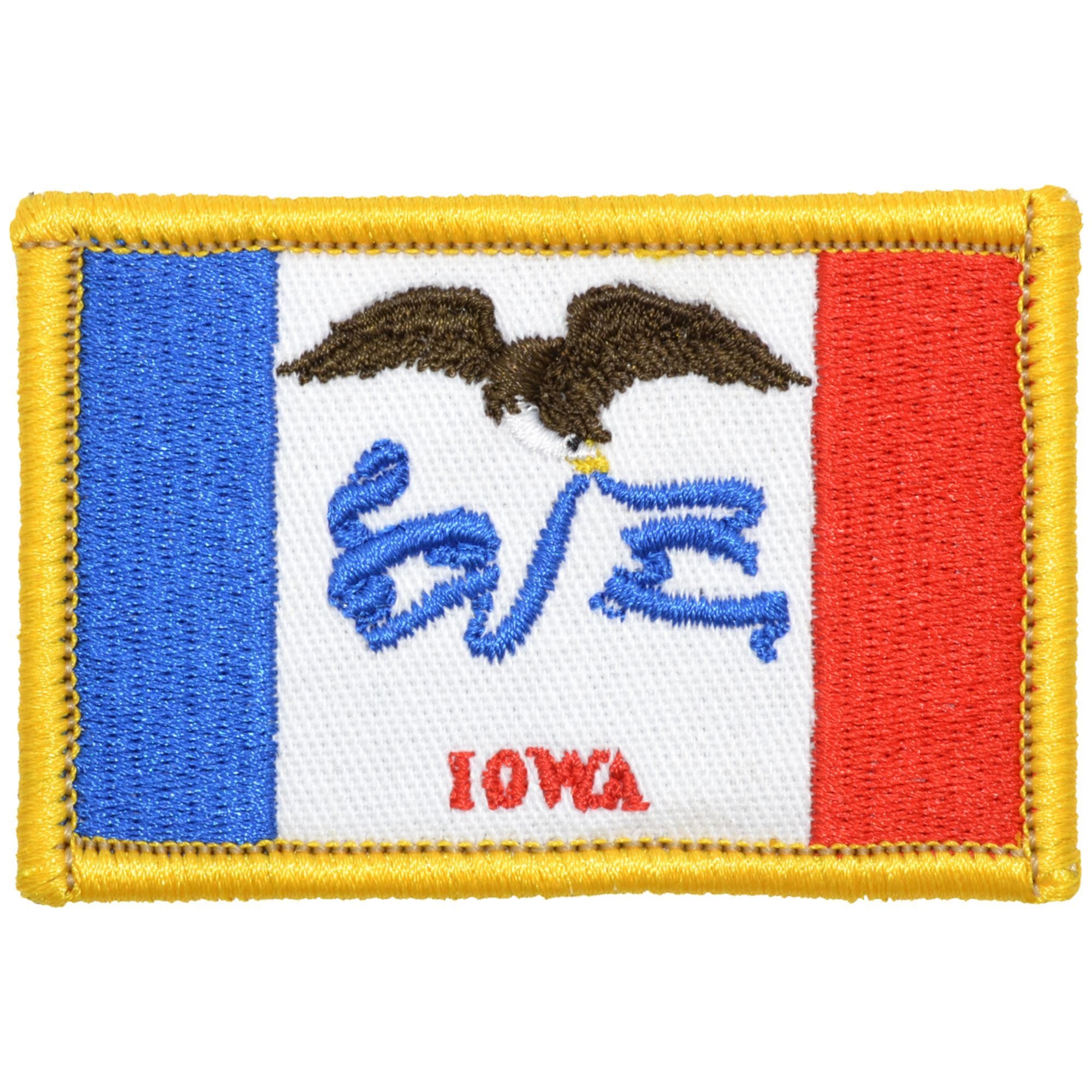 Tactical Gear Junkie Patches Full Color Iowa State Flag - 2x3 Patch