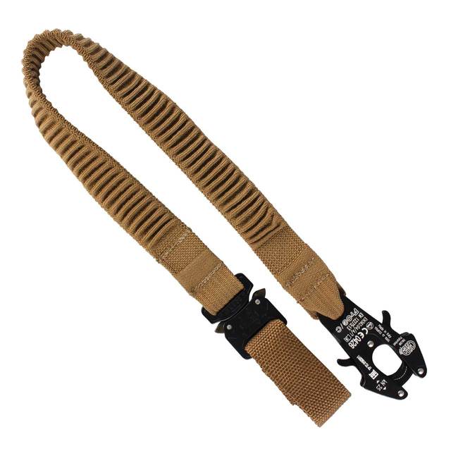 United States Tactical Tactical Gear Coyote Brown United States Tactical Shock Webbing Hip Lead with Frog Clamp - New Style