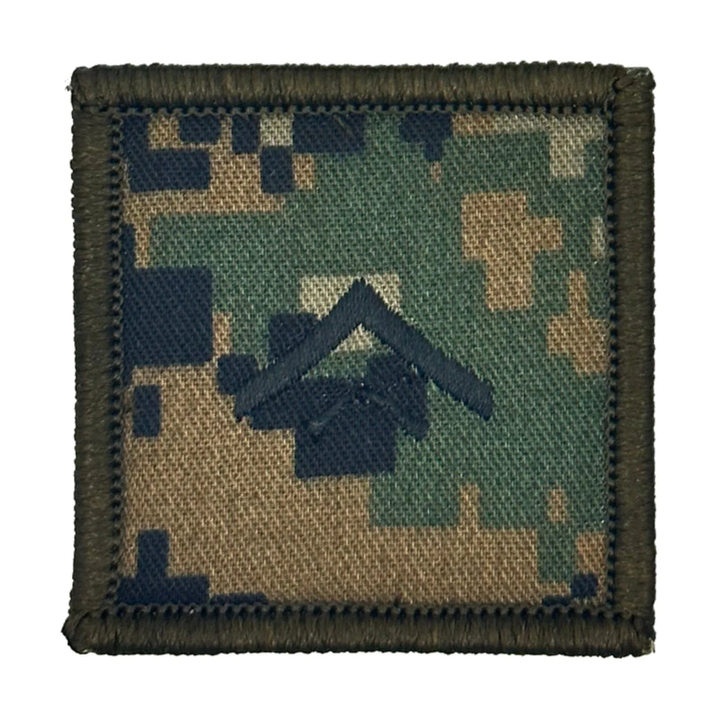 Navy Rank Insignia Patch – 2"x2", Coyote Brown, Velcro Back (Hook & Loop), FROG Gear Style, Battle Dress Unlimited