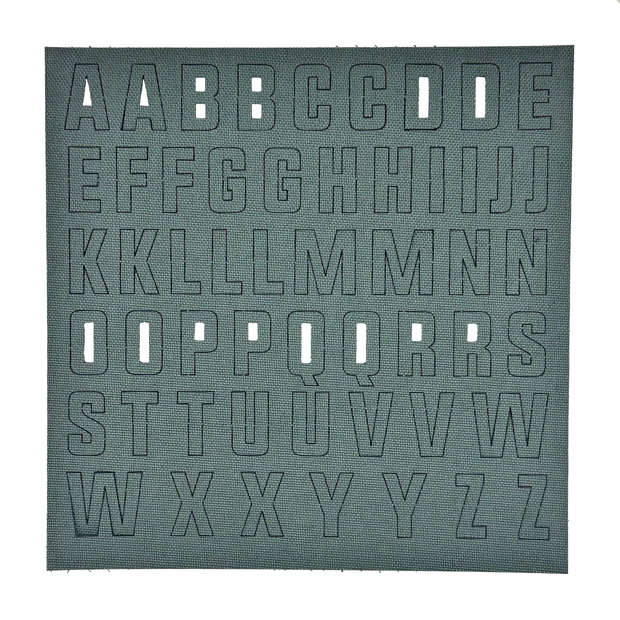 78 PCS Small Iron On Patch, Alphabet Letter Patches for Customize Crafts, 1  Inch, PACK - Kroger
