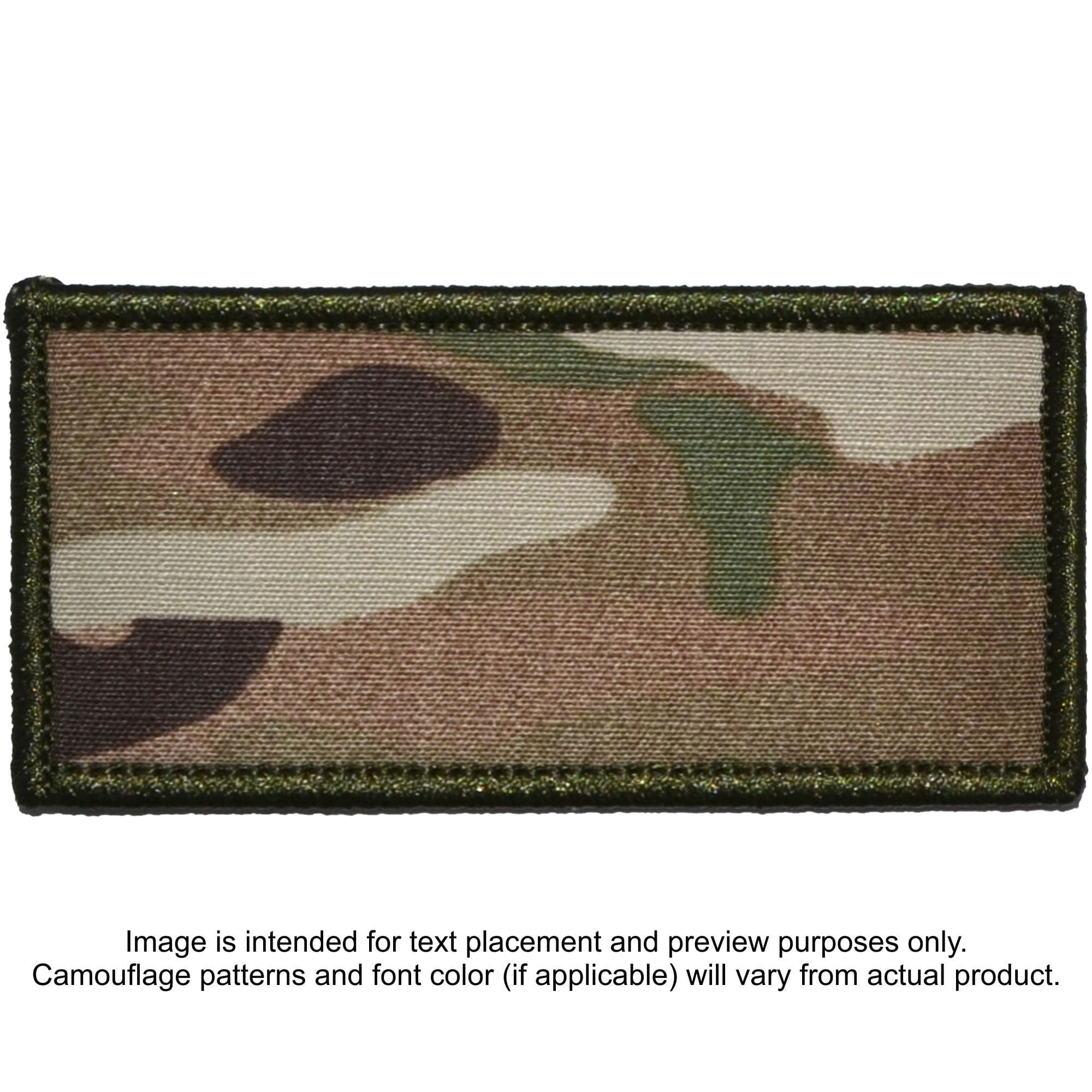 Tactical Gear Junkie Patches MultiCam Custom Plate Carrier Text Patch - 3x6