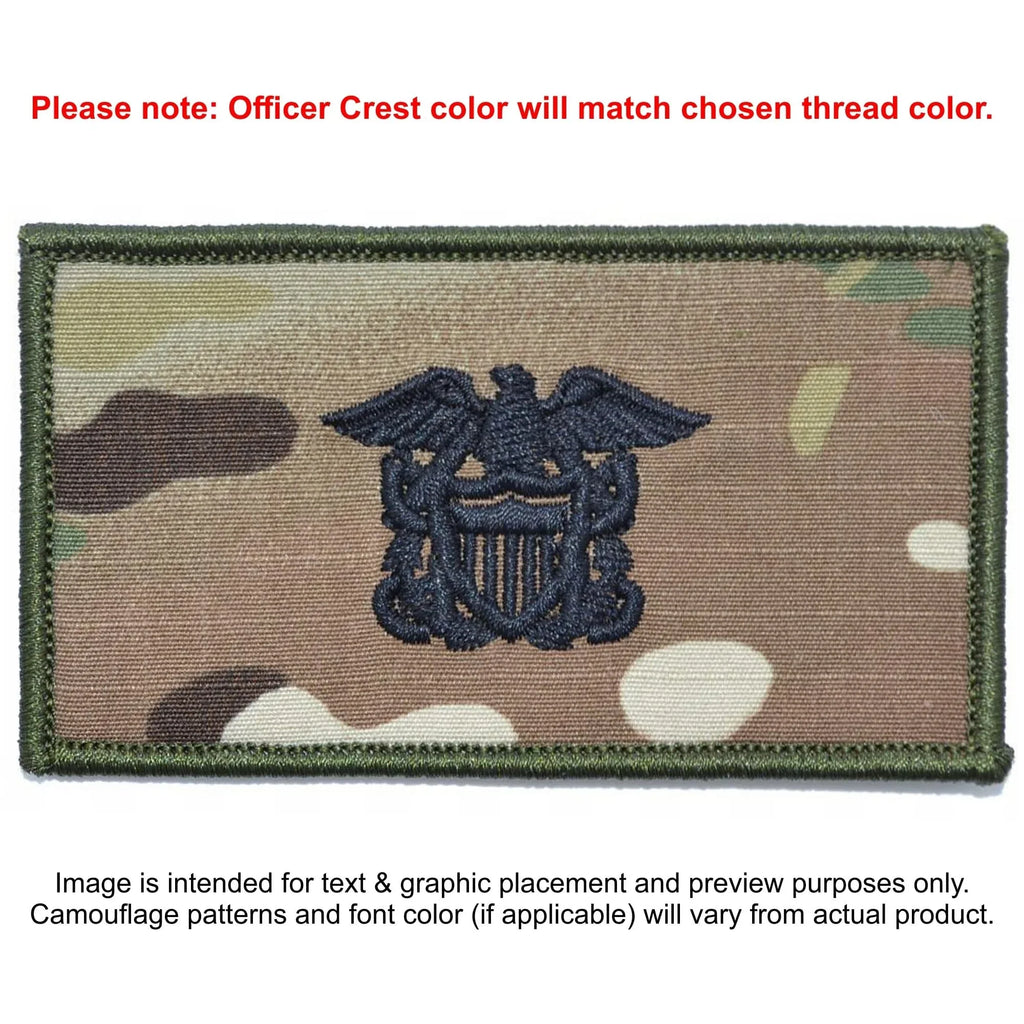 Colonel Chest Patch Custom US Navy Officer Combat Chest Plate Carrier Patch
