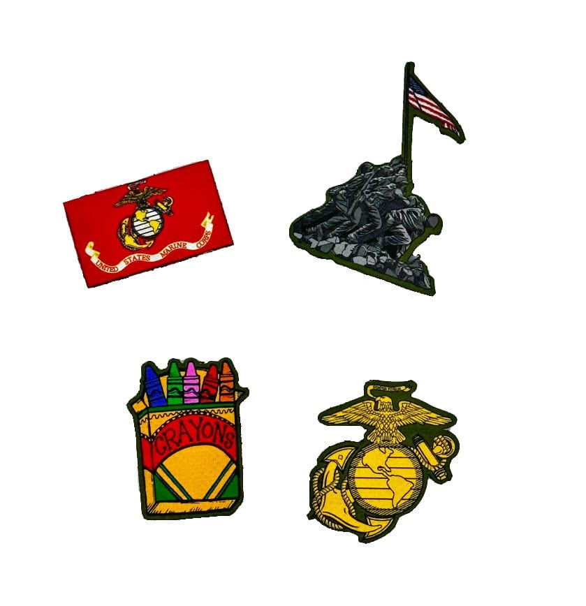 Tactical Gear Junkie Patches Mini Morale - U.S. Marine Corps Patch Pack 1