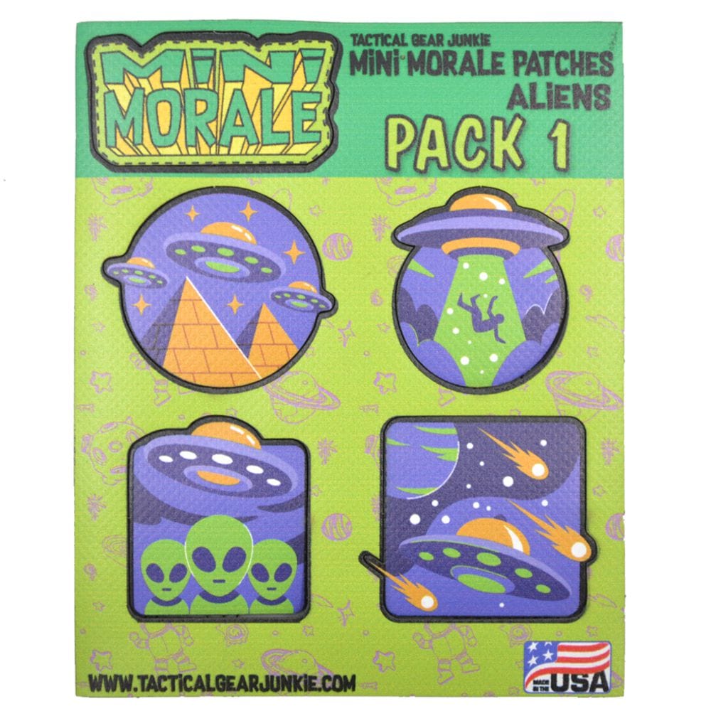 Tactical Gear Junkie Mini Morale - Alien Pack 1