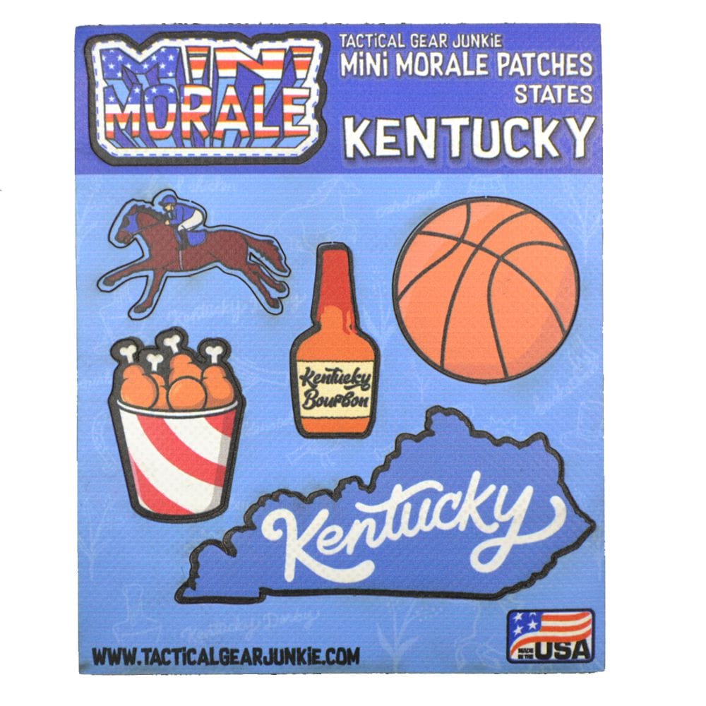 Tactical Gear Junkie Patches Mini Morale - Kentucky Patch Pack