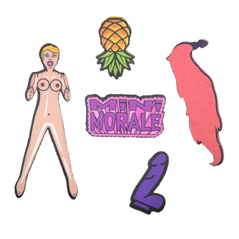 Tactical Gear Junkie Patches Mini Morale - NSFW Sexy Patch Pack 1