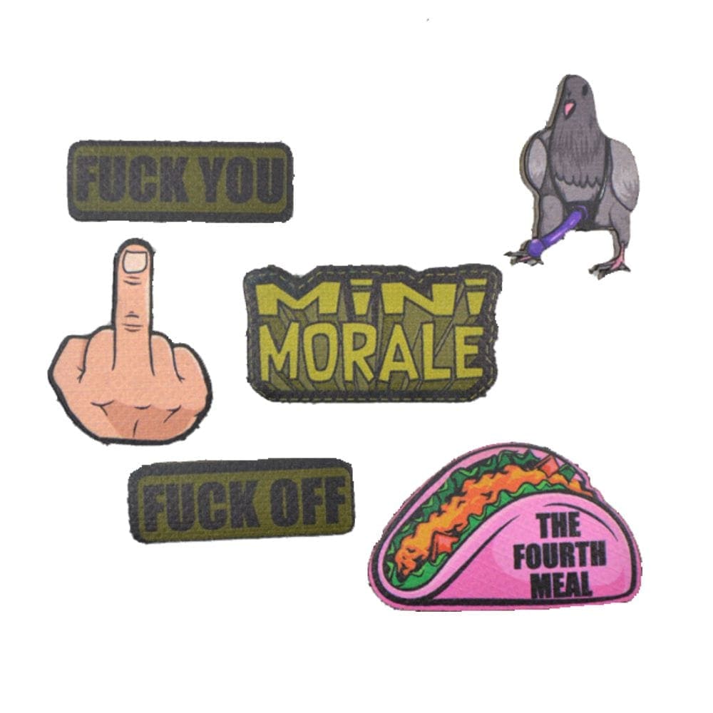 Tactical Gear Junkie Patches Mini Morale - NSFW Offensive Patch Pack 1