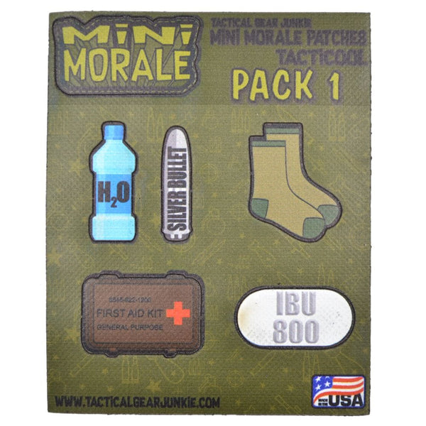 Mini Morale - TactiMedic Patch Pack 1