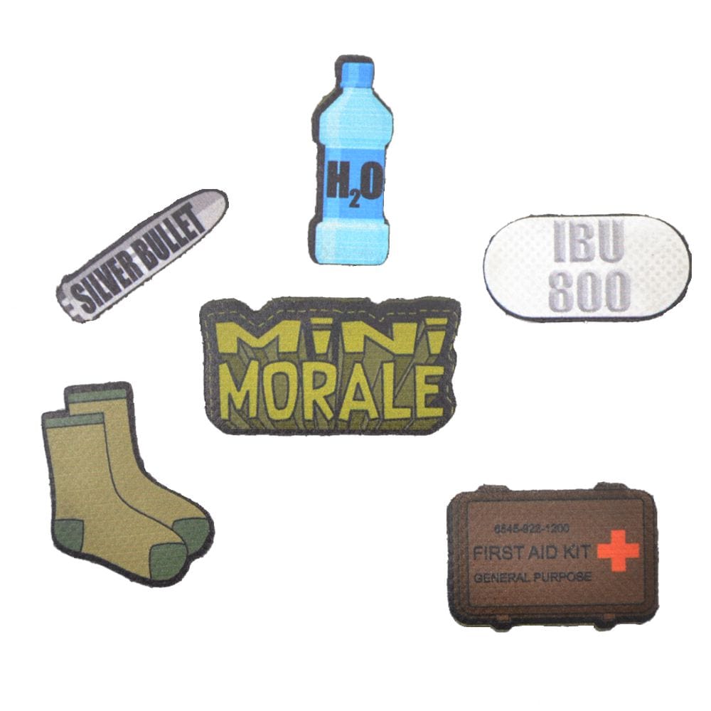 Tactical Gear Junkie Patches Mini Morale - TactiMedic Patch Pack 1