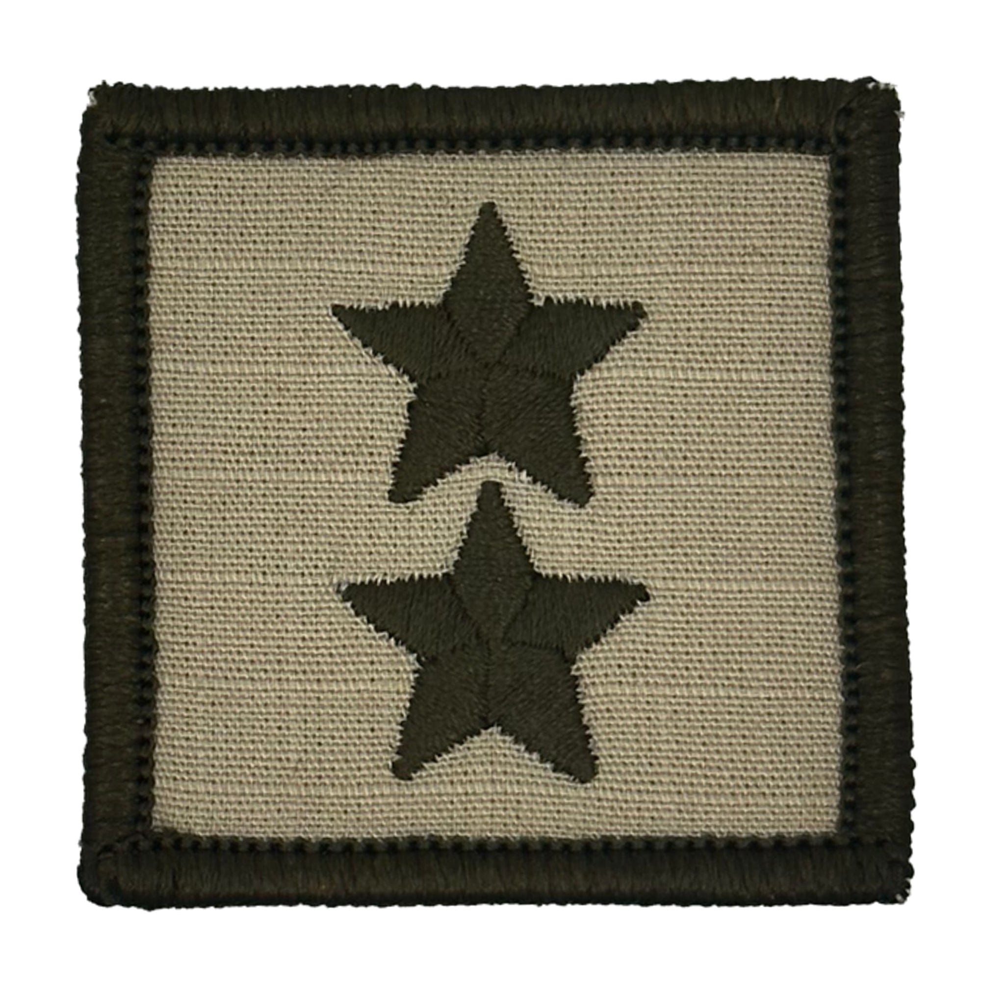Tactical Gear Junkie Patches Desert Sand / Major General USMC Rank Insignia - 2x2 Patch