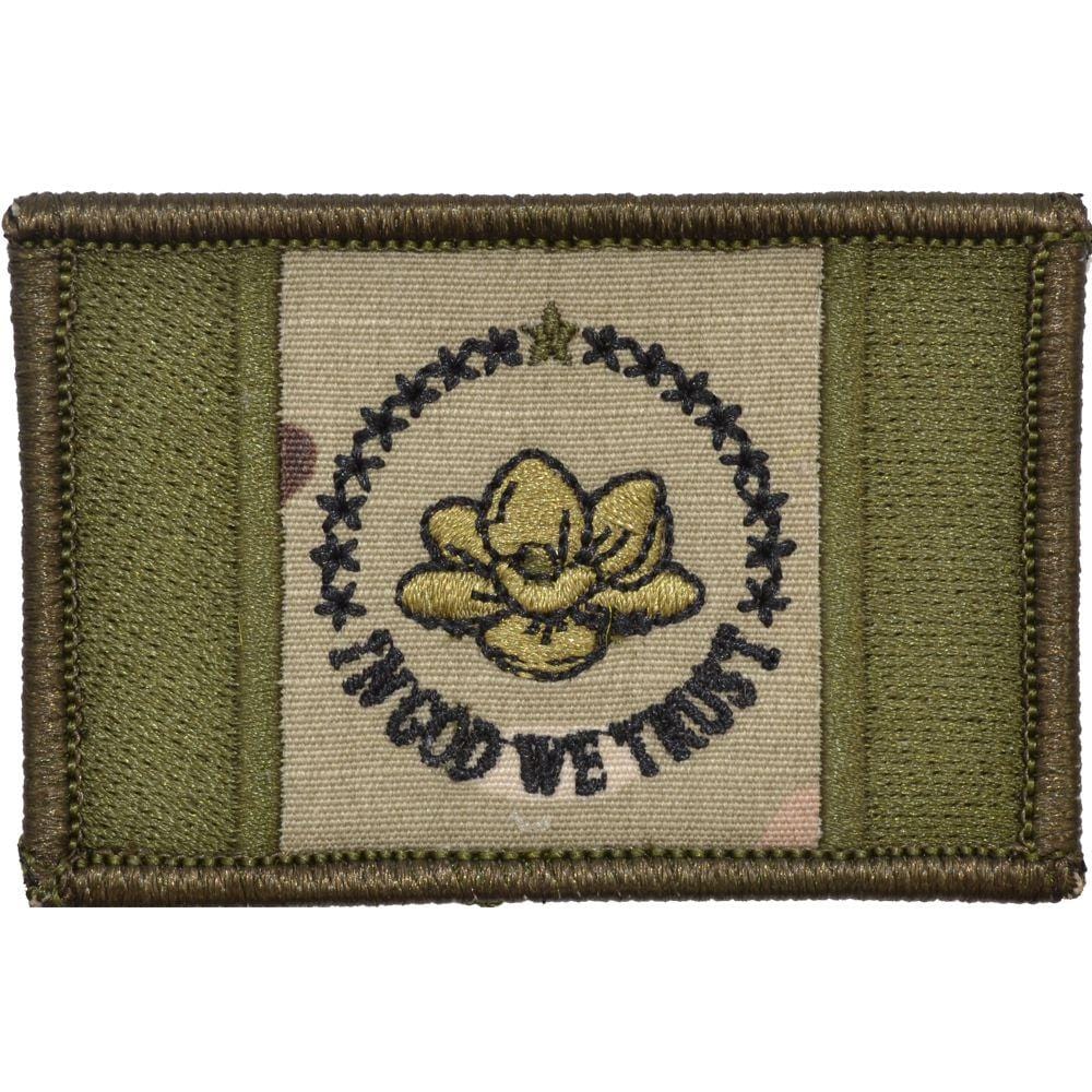 Tactical Gear Junkie Patches MultiCam New Mississippi State Flag - 2x3 Patch