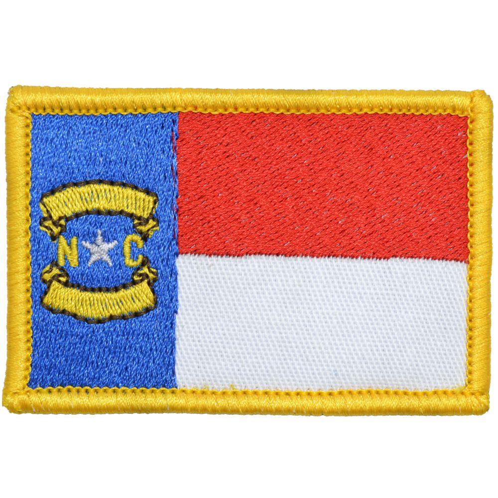 Tactical Gear Junkie Patches Full Color North Carolina State Flag - 2x3 Patch