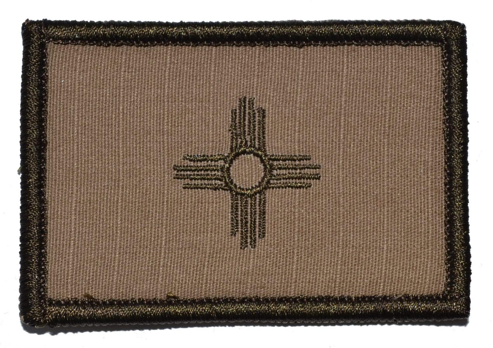 Tactical Gear Junkie Patches Coyote Brown New Mexico State Flag - 2x3 Patch