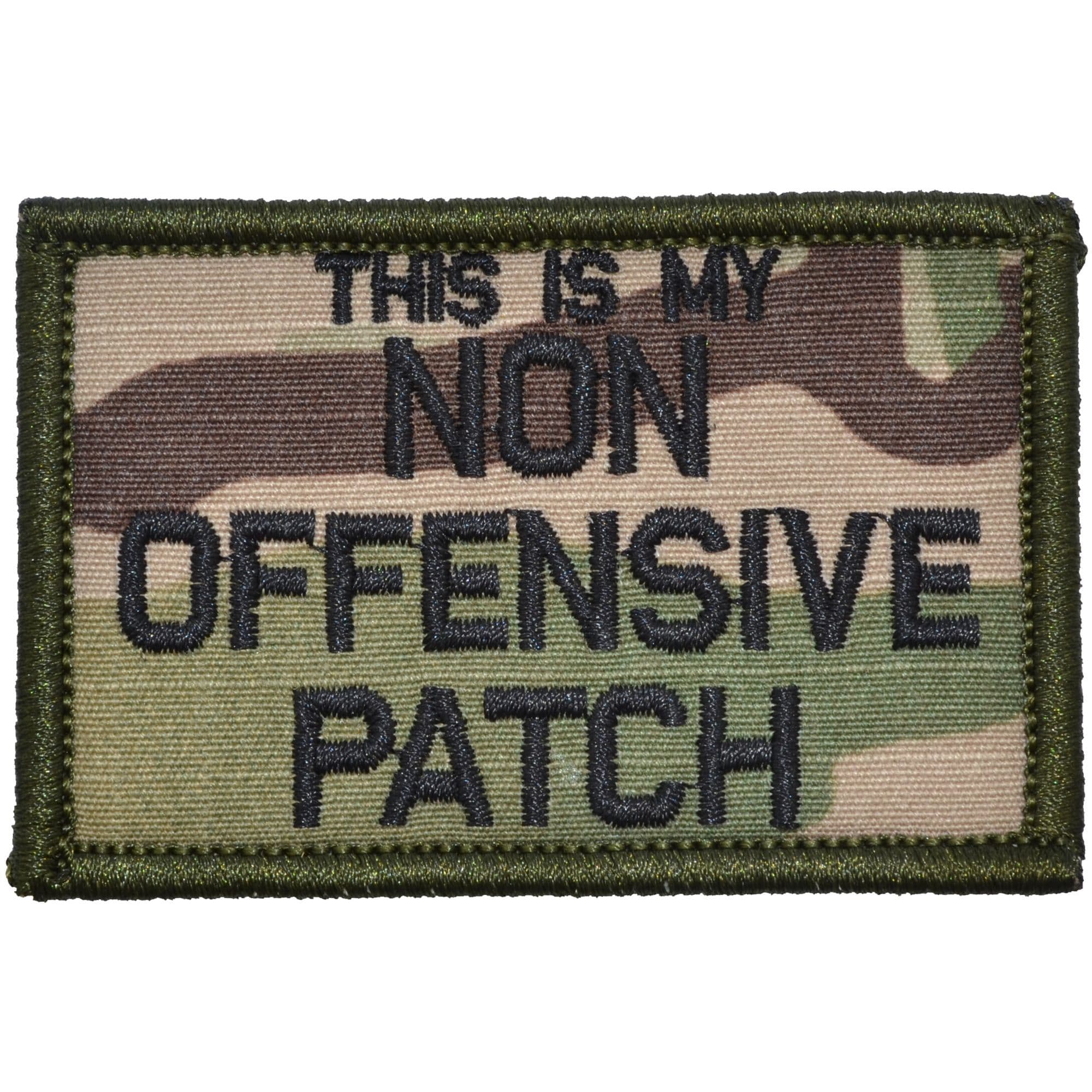 Tactical Gear Junkie Patches MultiCam This Is My Non Offensive Patch - 2x3 Patch