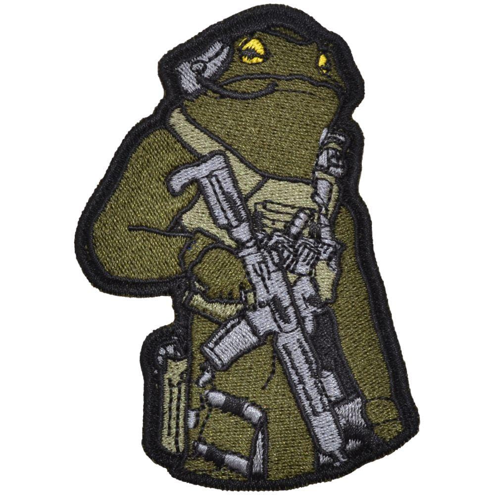 Tactical Gear Junkie Patches OD Frog w/ OD Gear Tactical Frog - 3.25 inch Patch