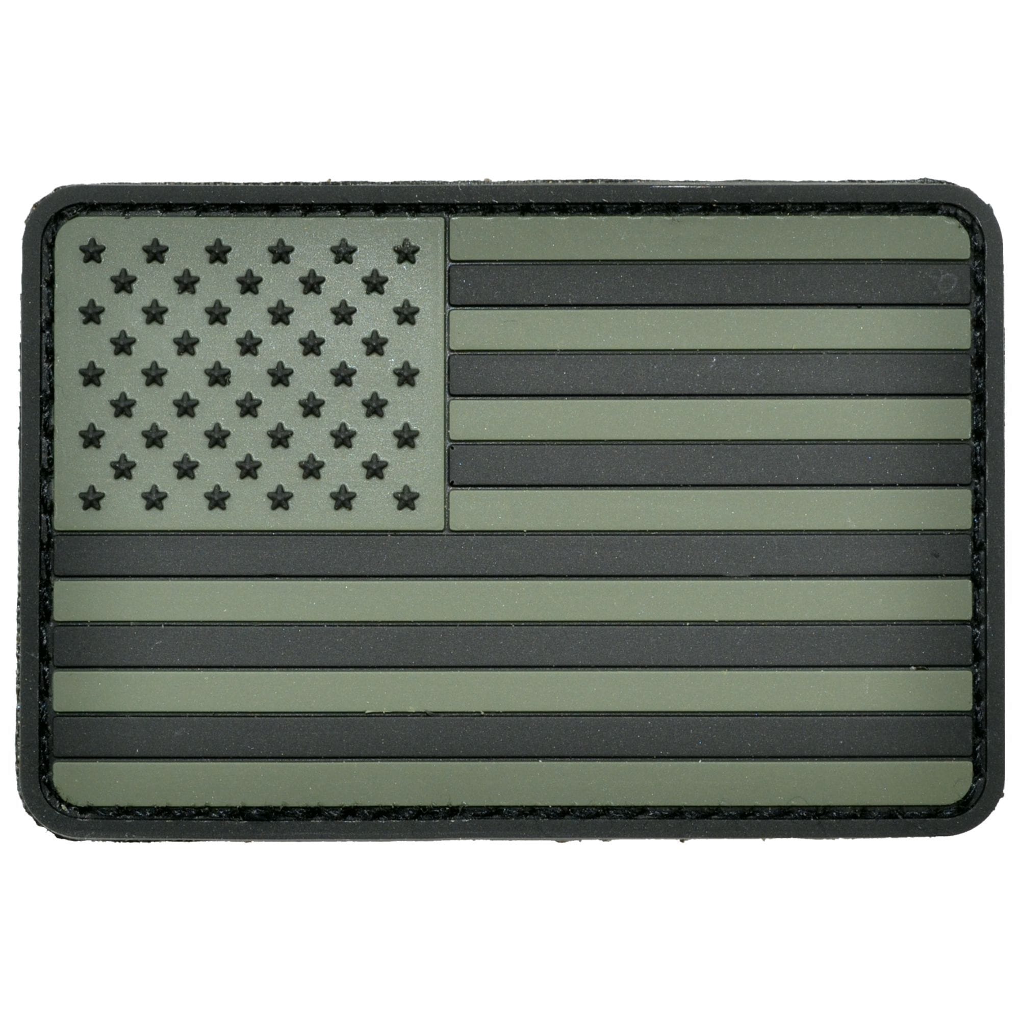 Tactical Gear Junkie Patches US Flag - Rounded Corners - PVC Patch