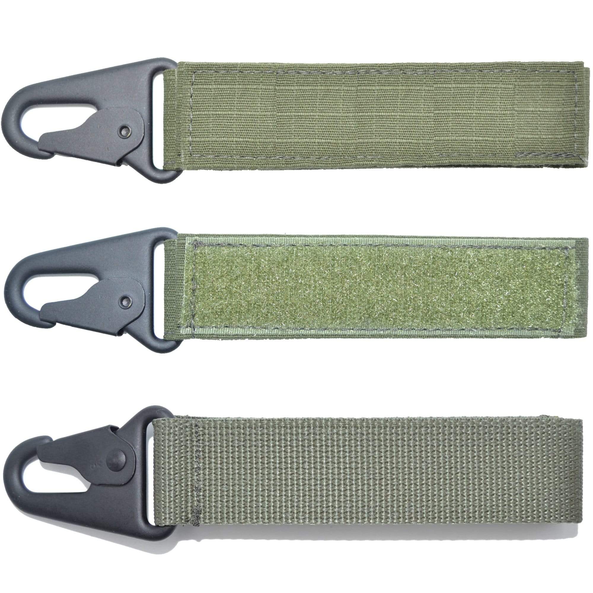 Tactical Gear Junkie Name Tapes Olive Drab Custom Name Tape Keychain