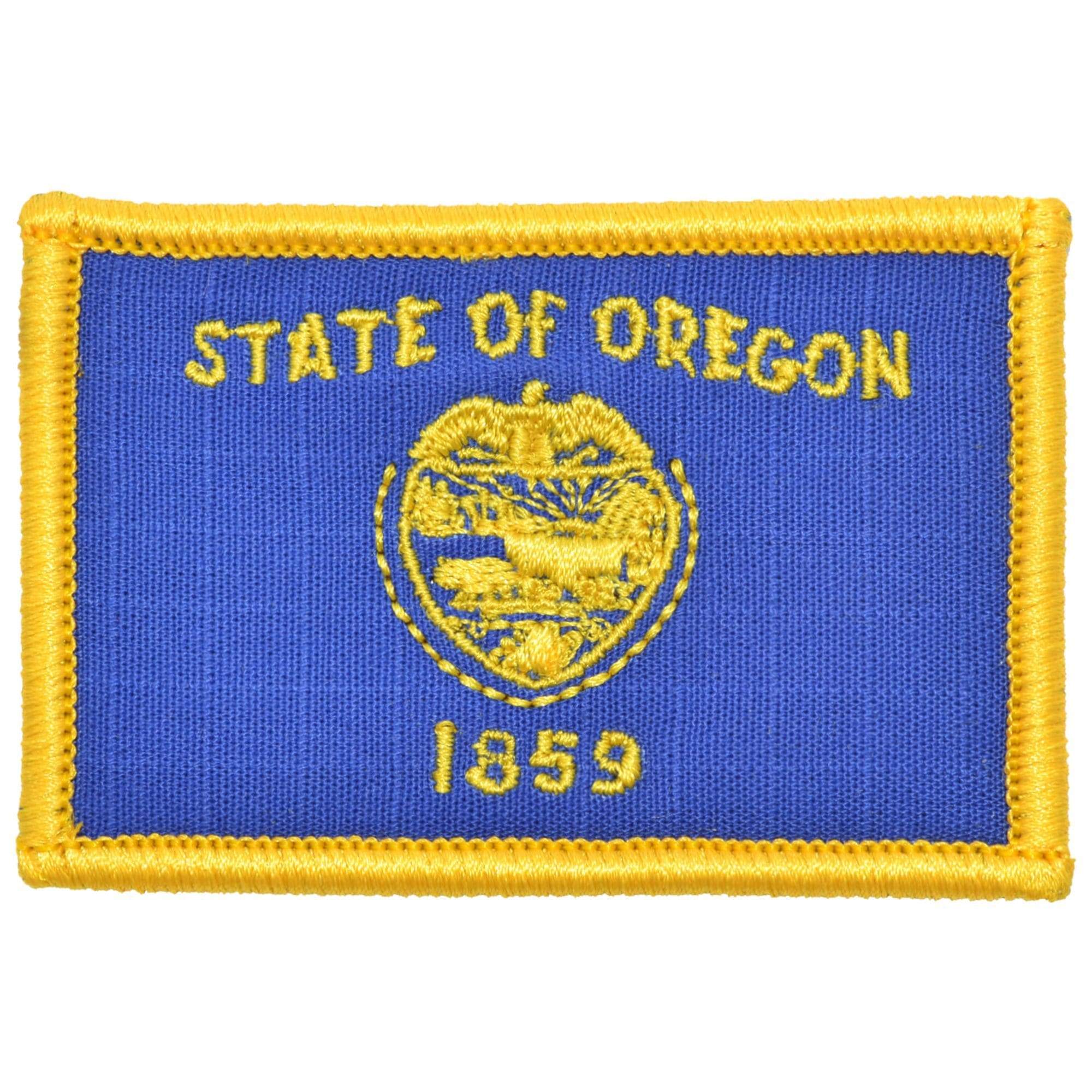 Tactical Gear Junkie Patches Full Color Oregon State Flag - 2x3 Patch