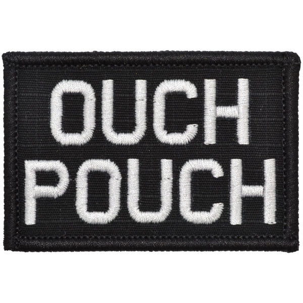 IR ouch pouch 2x3 5 coyote brown tactical morale lazer cut hook patch