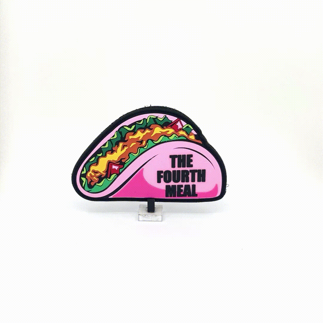 Tactical Gear Junkie Accessories The Pink Taco - PVC Patch