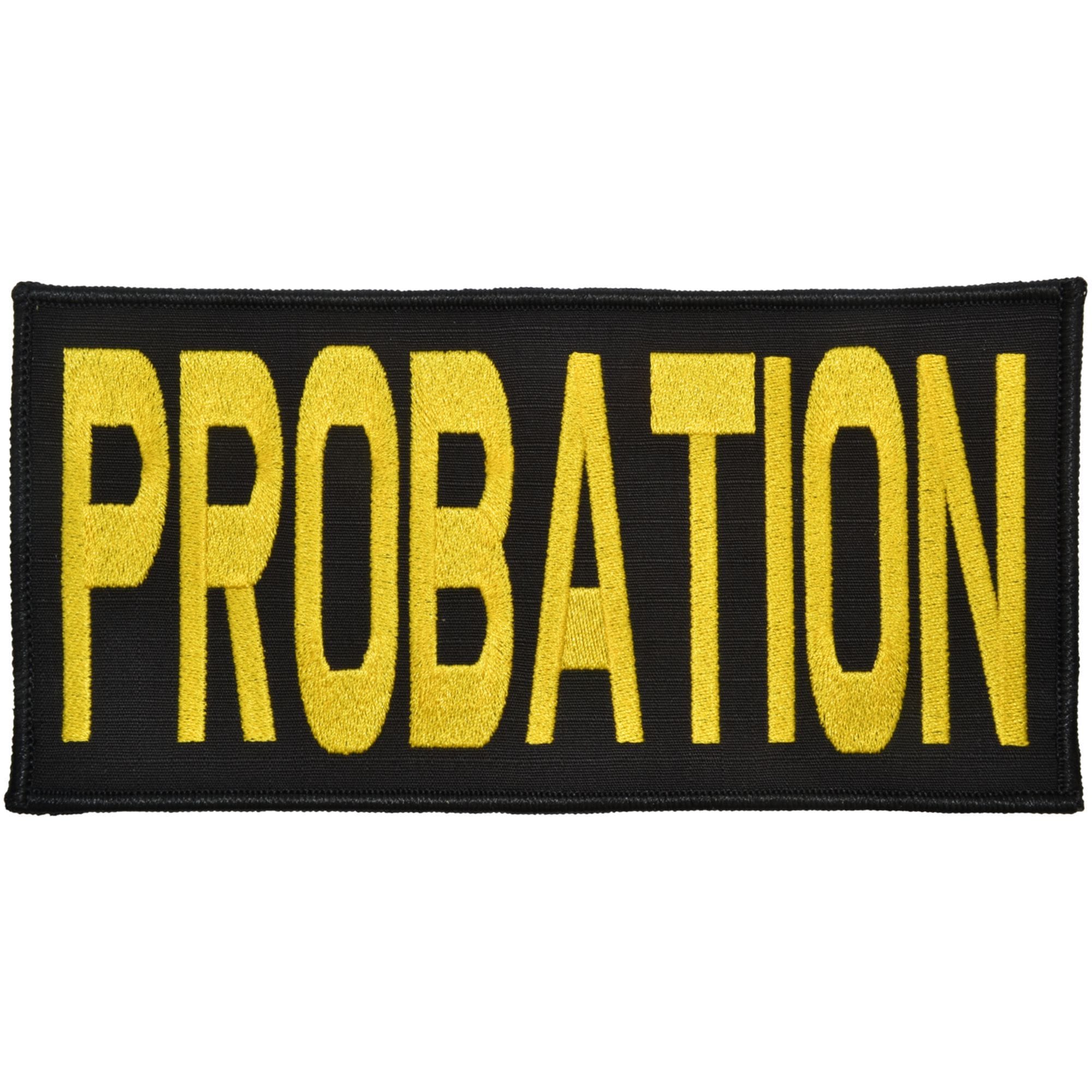 Tactical Gear Junkie Patches Probation 1 Plate Carrier - 4x8 Patch
