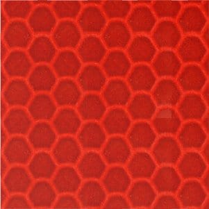 Tactical Gear Junkie Patches Red Honeycomb Reflective Reflective ID Panel - 1x1 Honeycomb Patch