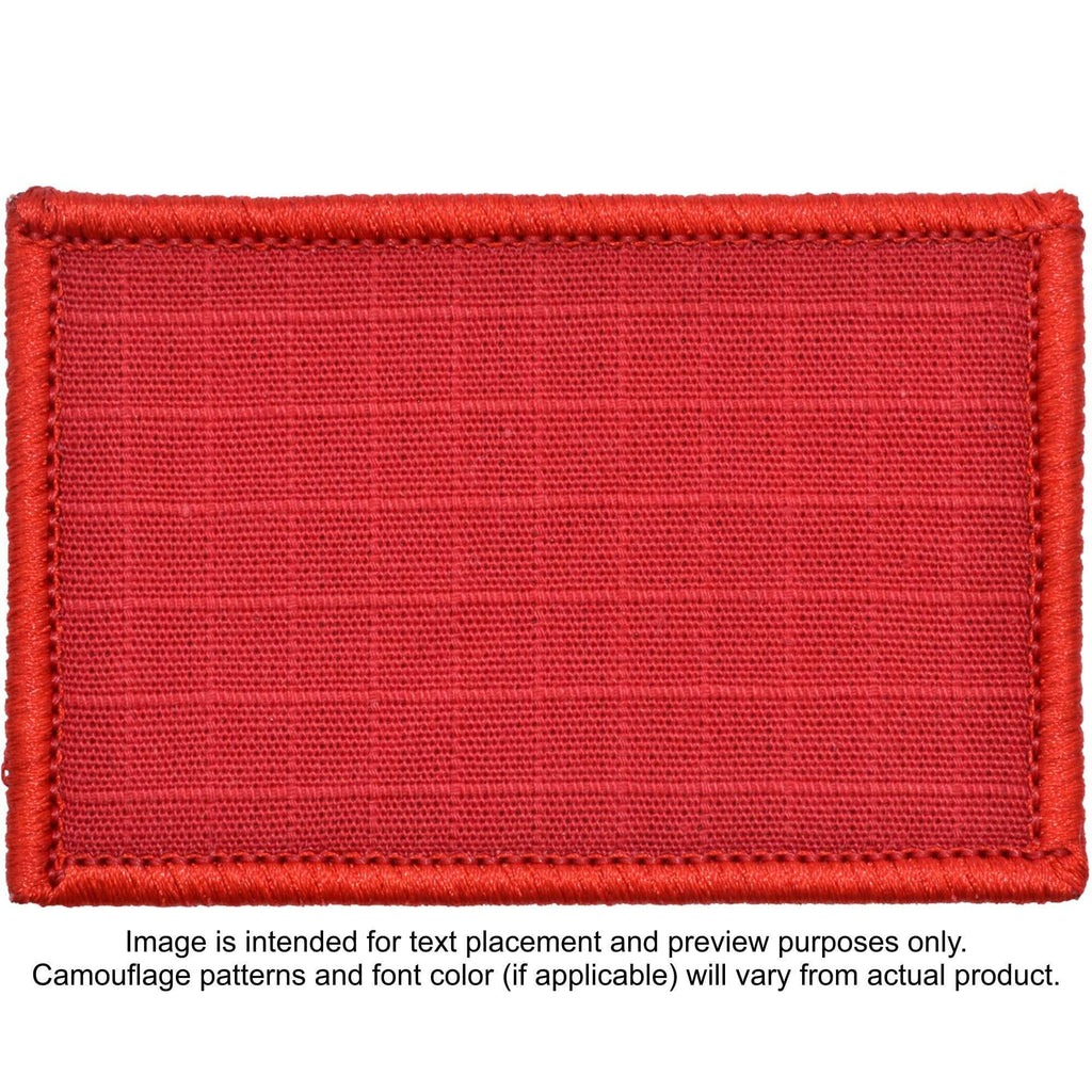 Custom Text Military 2x3 inch Patch. Your Text.