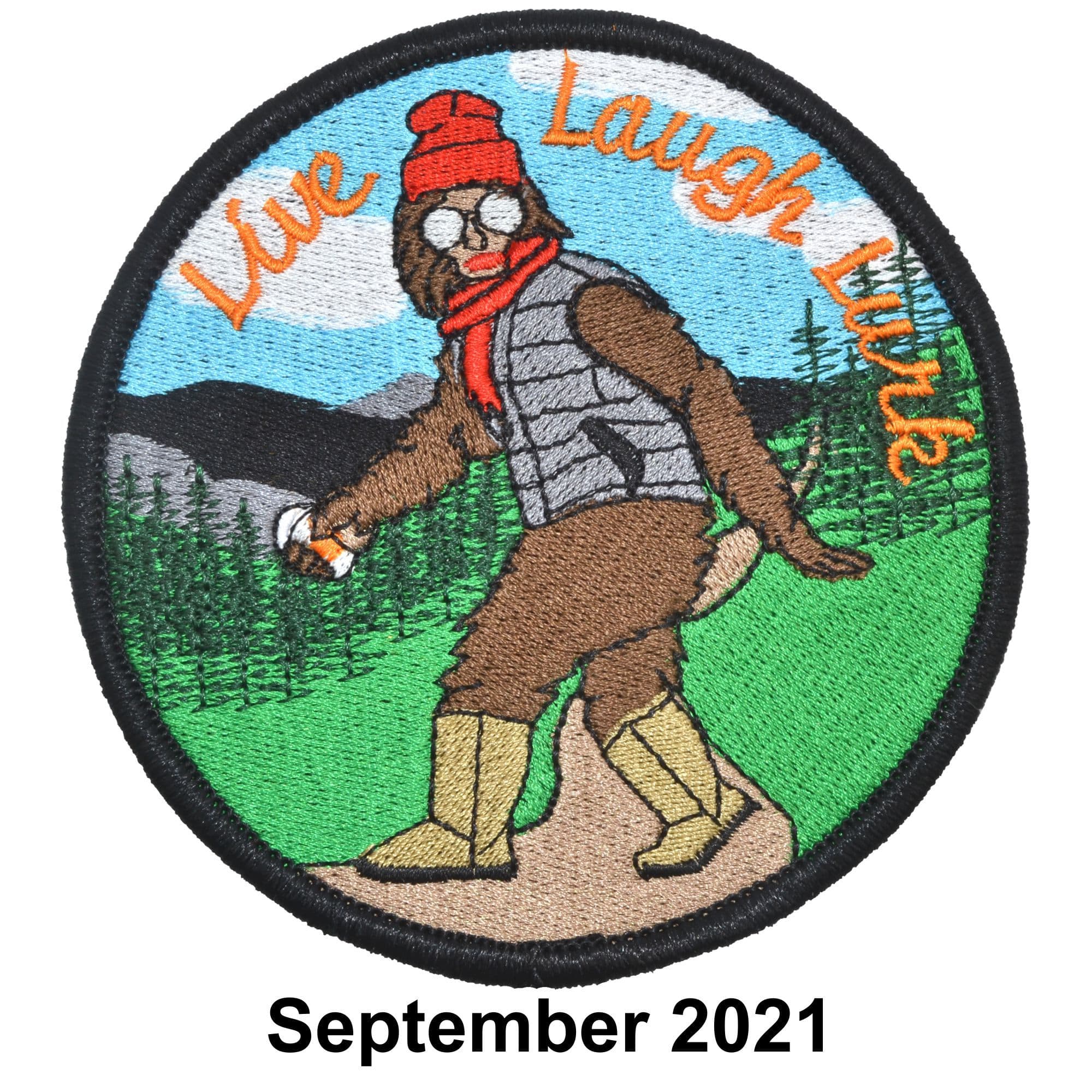 Tactical Gear Junkie Patches September 2021 Patch of the Month - Live, Laugh, Lurk
