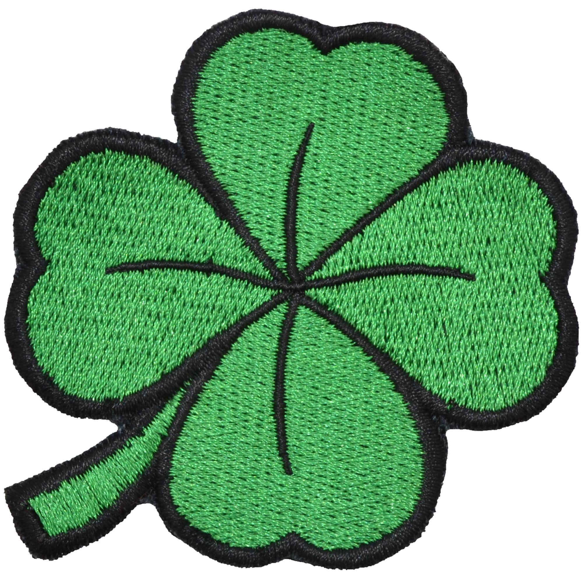 Tactical Gear Junkie Patches Shamrock Four Leaf Clover - 2.5x2.5 Patch