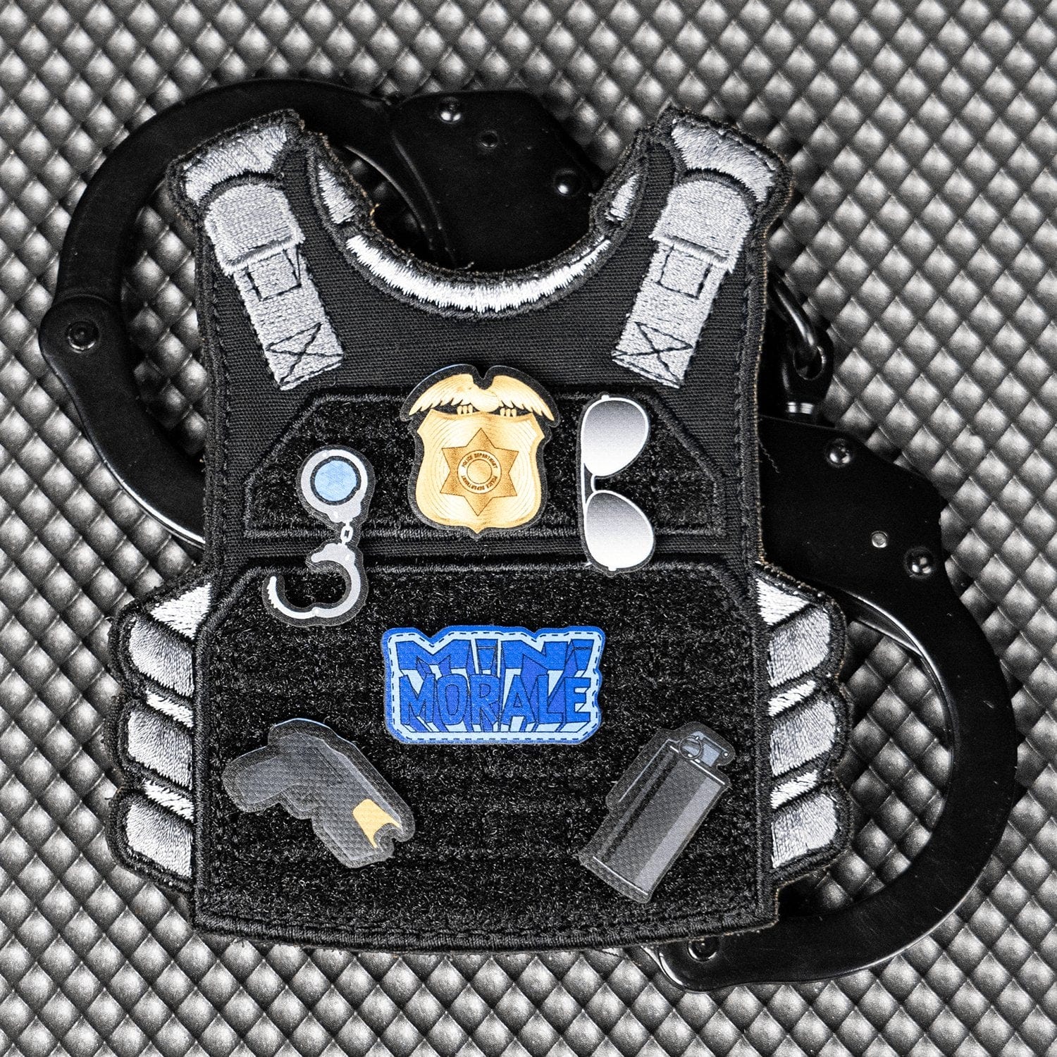 Tactical Gear Junkie Patches Mini Morale - Police Patch Pack 1
