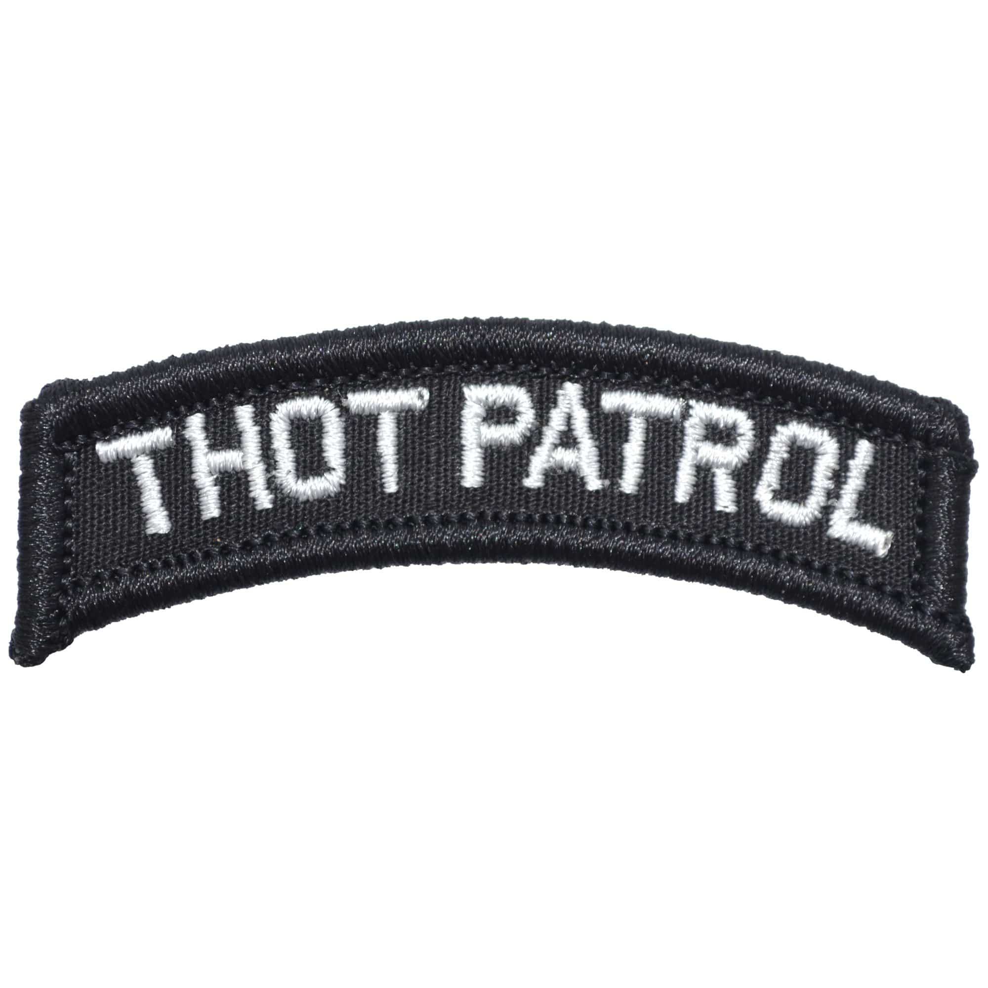 Tactical Gear Junkie Patches Black Thot Patrol Tab Patch