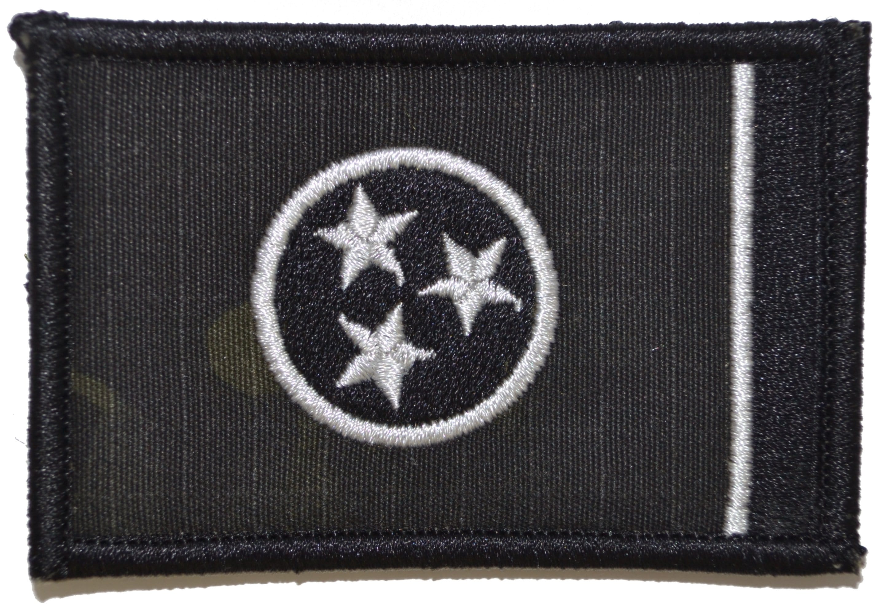 Tactical Gear Junkie Patches Black Tennessee State Flag - 2x3 Patch