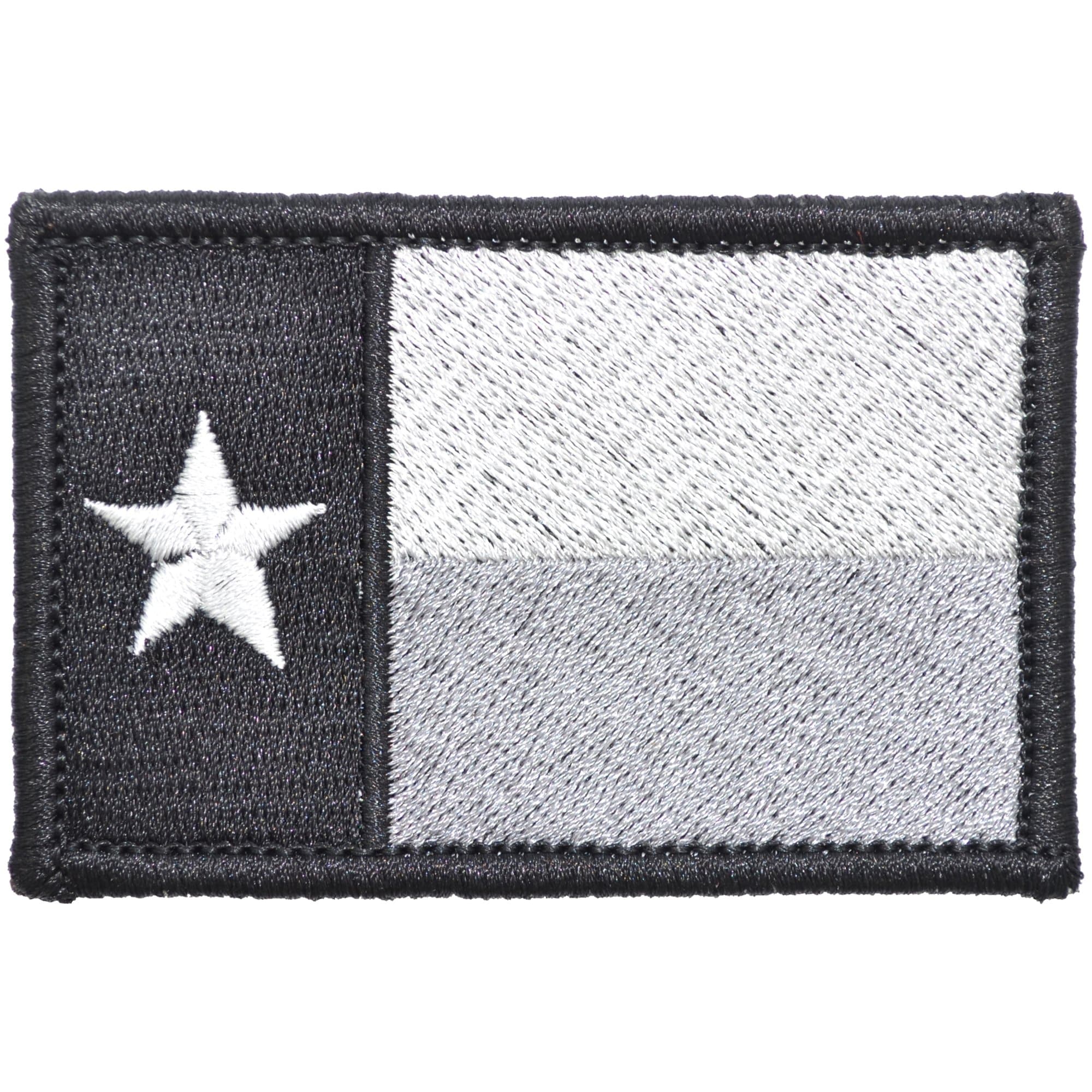 Tactical Gear Junkie Patches Black Texas State Flag - 2x3 Patch