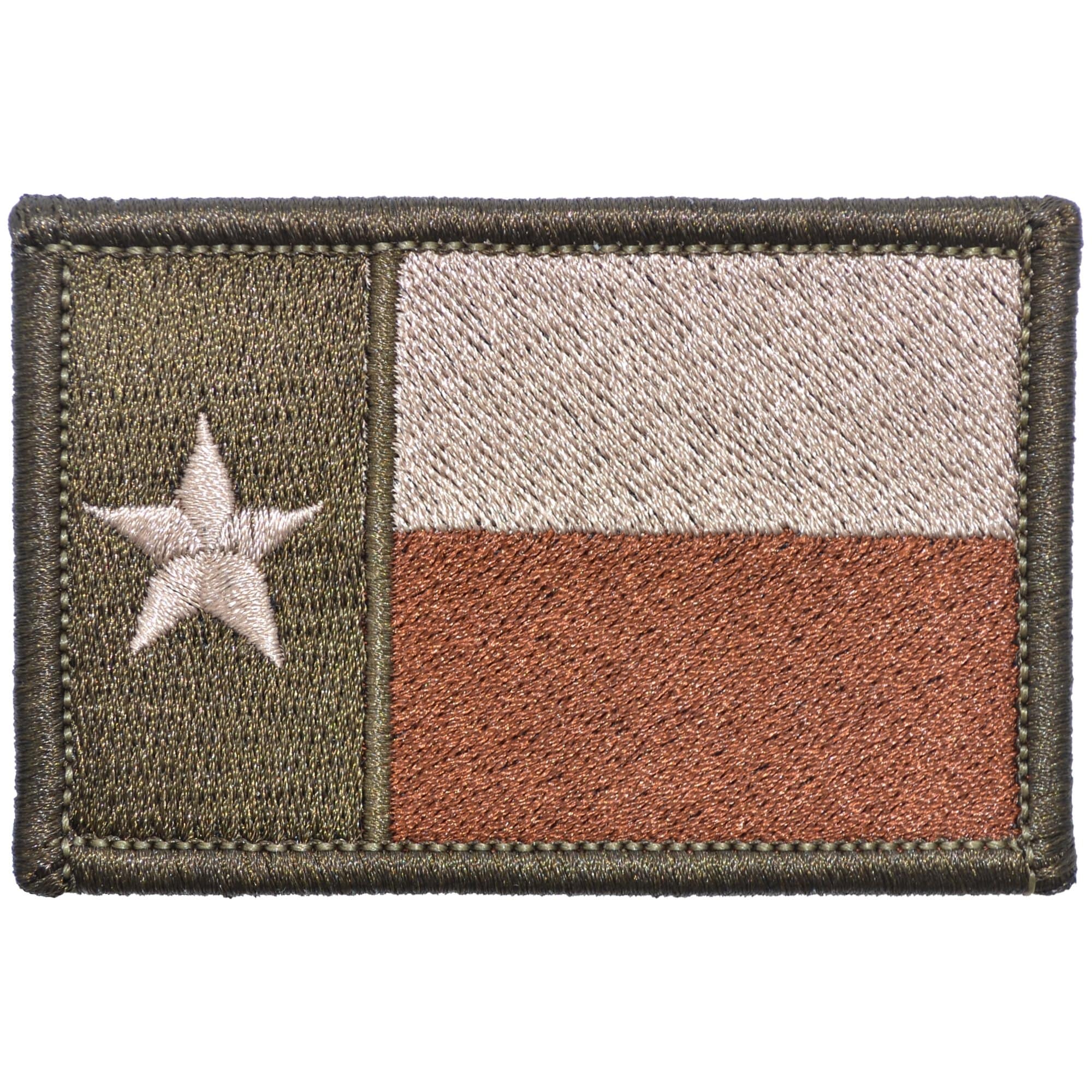 Tactical Gear Junkie Patches Coyote Brown Texas State Flag - 2x3 Patch