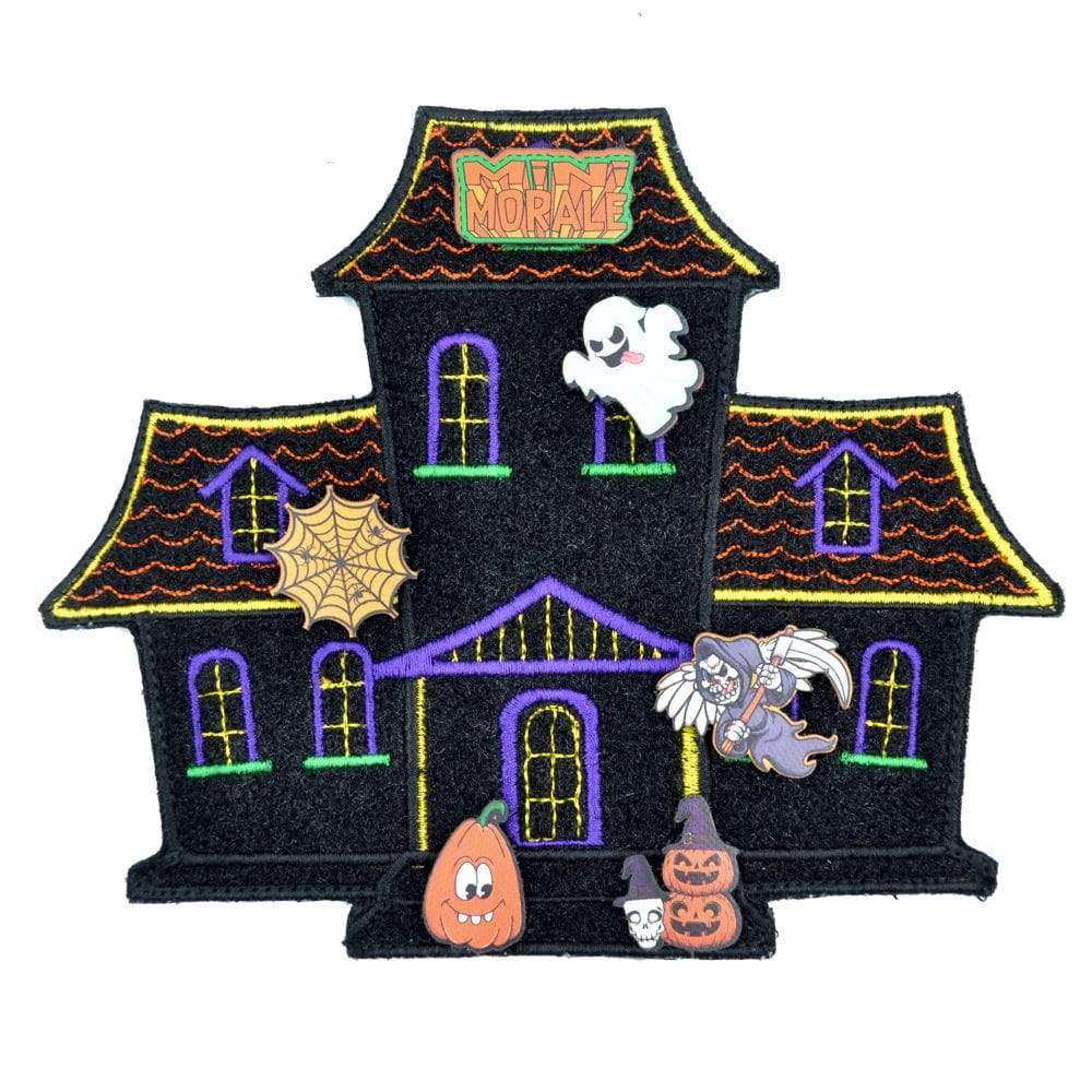 Tactical Gear Junkie Patches Mini Morale - Haunted House Patch