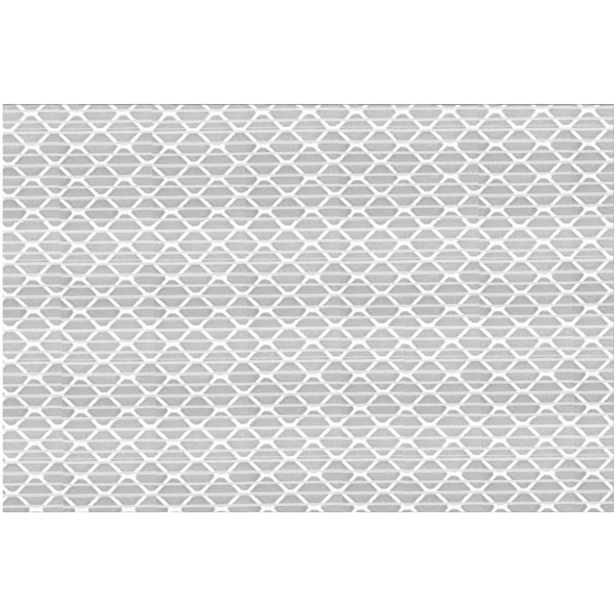 Tactical Gear Junkie Patches White Honeycomb Reflective Reflective ID Panel - 2x3 Honeycomb Patch