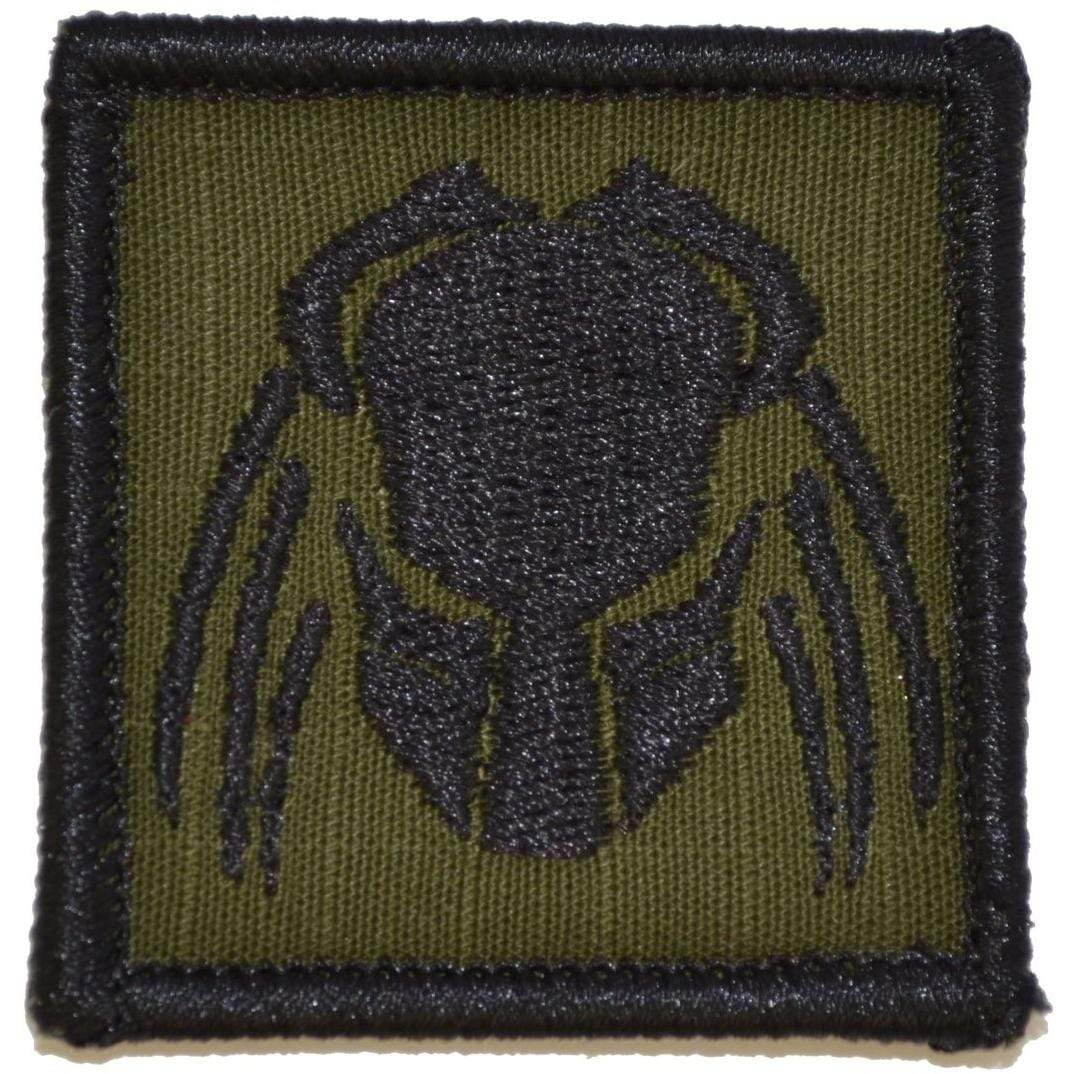 Tactical Gear Junkie Patches Olive Drab Predator Head - 2x2 Patch