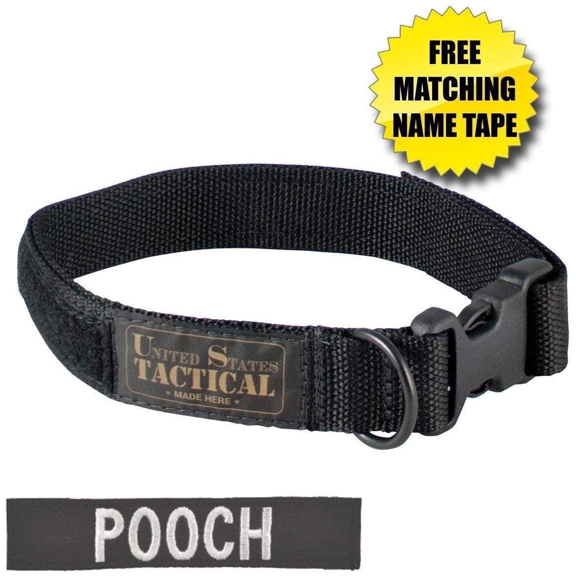 United States Tactical Tactical Gear United States Tactical Dog Collar with Quick-Release Buckle