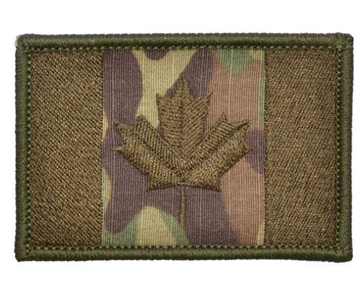 Tactical Gear Junkie Patches MultiCam Canada Flag - 2x3 Patch