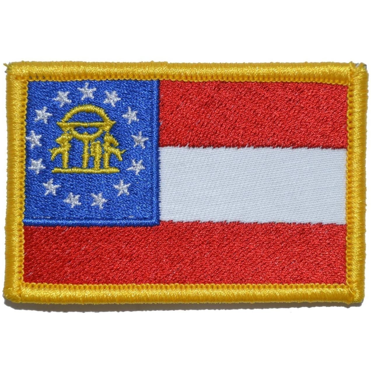 Tactical Gear Junkie Patches Full Color Georgia State Flag - 2x3 Patch
