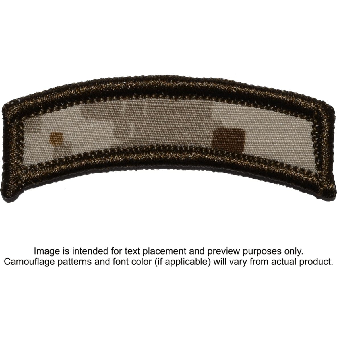 Tactical Gear Junkie Patches MARPAT Desert Custom Text Patch - Tab