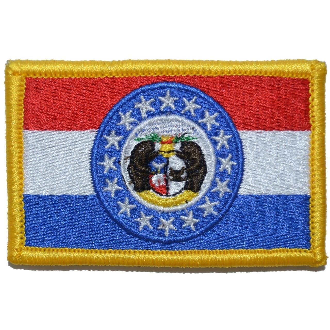 Tactical Gear Junkie Patches Full Color Missouri State Flag - 2x3 Patch