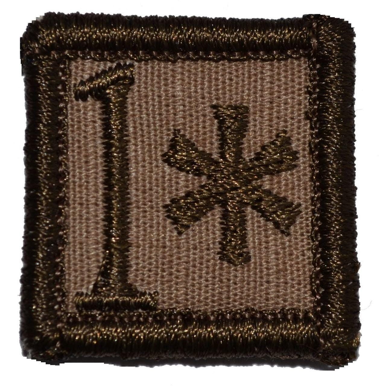 Tactical Gear Junkie Patches Coyote Brown 1* One Ass to Risk - 1x1 Patch
